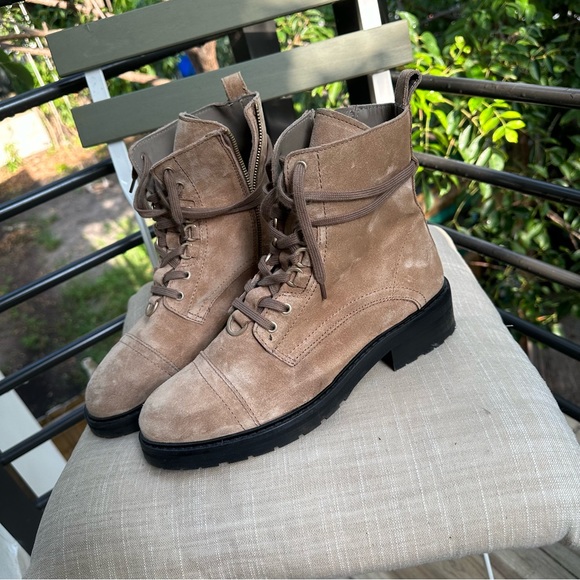 All Saints combat boots size 10
